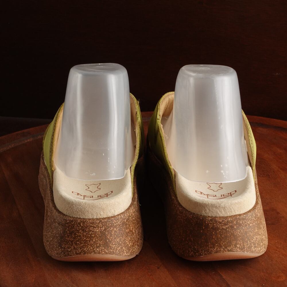 Dansko Sandals Women SZ EU 40 US 9.5-10 Green Bridget Suede Comfort Coastal Shoe - Picture 6 of 14